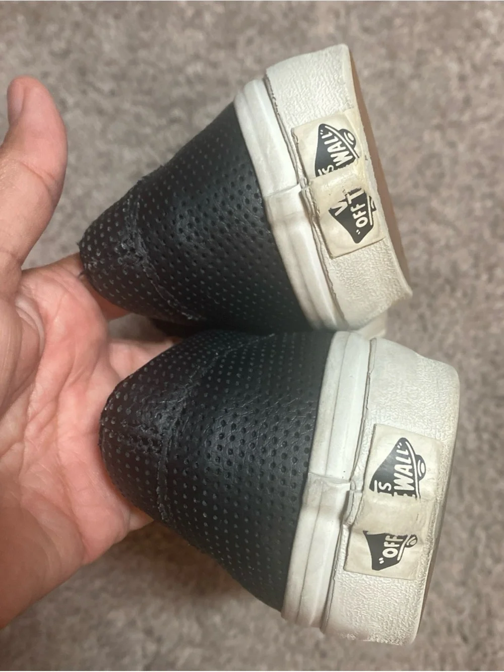 Vans slip sneakers